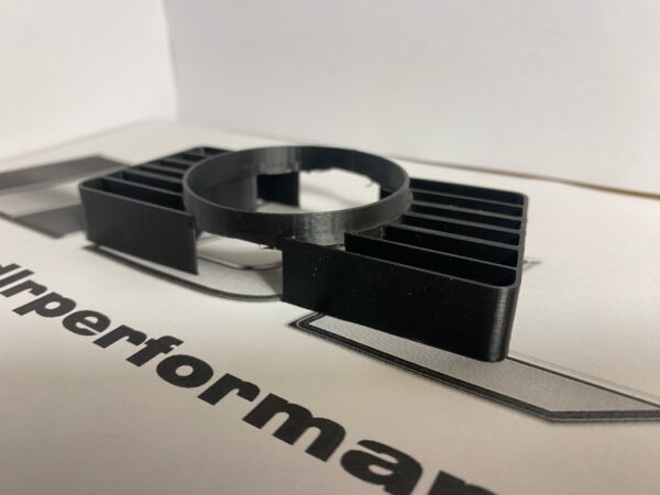 Portamanometro Ø 52mm specifico per Fiat/Abarth Grande punto bocchetta Sx lato guida PLA12CF - immagine 3